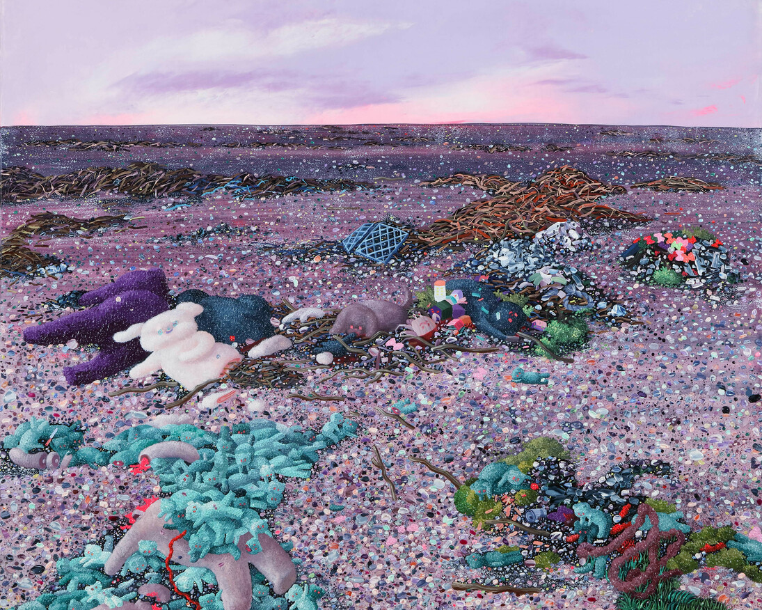 Eguchi Ayane, Drifter, 2017, oil on canvas, 45.8 x 53.6 cm © Eguchi Ayane, Courtesy of Mizuma Gallery
