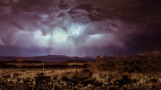 Chuva no deserto