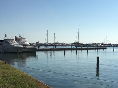 Piccolo porto alla foce del Po di Levante