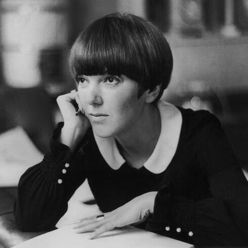 Fashion designer Mary Quant at her apartment in Draycott Place, Chelsea, London, about 1965. Photo by Keystone-France/Gamma-Keystone/Getty Images