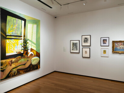 Fratino and Matisse: to see this light again, exhibition view. Courtesy of BMA