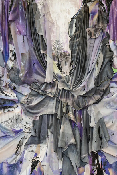 Heemin Chung, Iris en flor, 2021