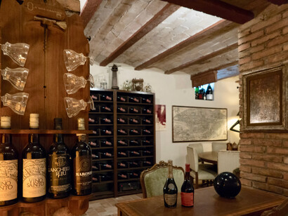 La cantina della tenuta Lisetta