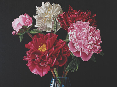 James Andrew Smith, Fanciful and faceted (detail), 2025. Courtesy of Wally Workman Gallery