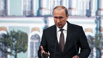 Vladimir Putin en el Foro Económico Internacional de San Petersburgo