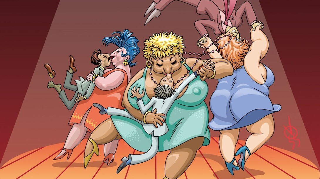 Alain Voss. A dança dos amantes