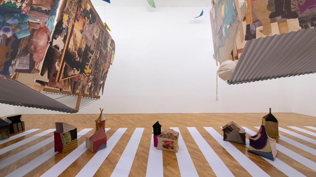 Pascale Martine Tayou, Knockout! Ausstellungsansicht. Mit freundlicher genehmigung der Pinacoteca