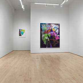 Shane Walsh, Shadow arcade, exhibition view. Courtesy of Asya Geisberg Gallery