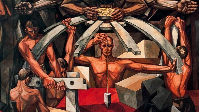 José Vela Zanetti, Mankind's Struggle for Lasting Peace, 1953