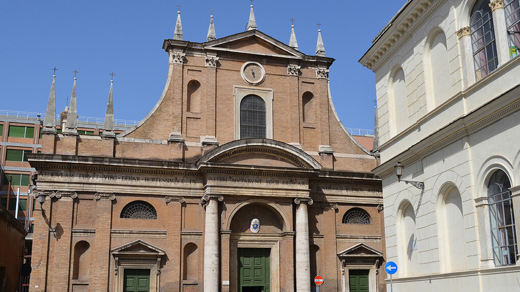 La Chiesa di Santa Maria dell’Orto, prospetto principale