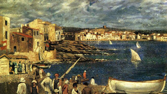 “Playa de Llaner en Cadaqués”. Salvador Dalí