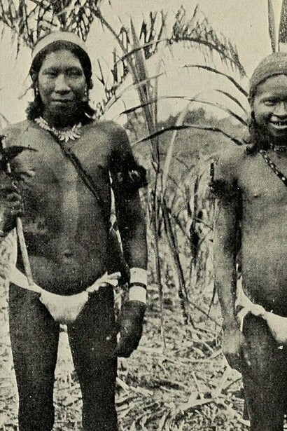 Fotografía extraída de "El Putumayo, el paraíso del diablo", Walter Ernest Hardenburg, 1913