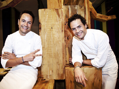 Los hermanos Sergio y Javier Torres