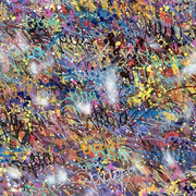 JonOne. Abstracted Love. Courtesy of David Pluskwa