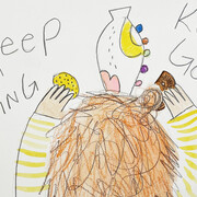 Laura Williams, Keep going. Courtesy of Jackson Junge Gallery