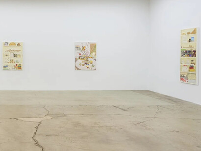 Grass Valley, Flowers and mushrooms, exhibition view. Courtesy of the Pit