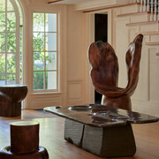 Ian Collings, Dark forest, silver moon, exhibition view. Courtesy of the Future Perfect 