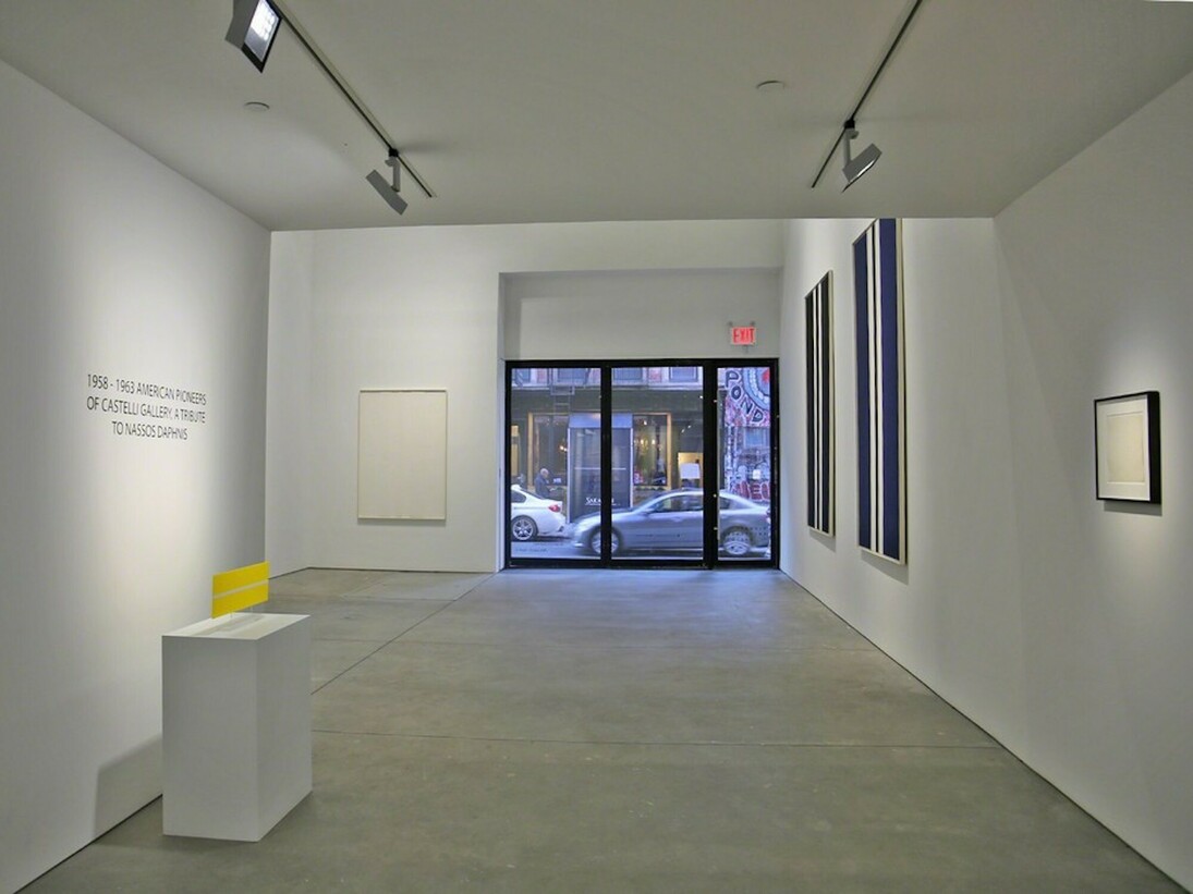 1959-1963 American Pioneers, Exhibition view. Courtesy of Richard Taittinger Gallery