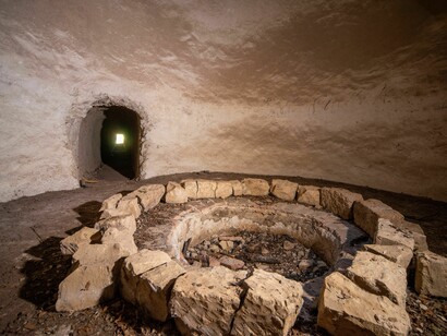 Malta dei Papi, interno, Bisentina, Italia