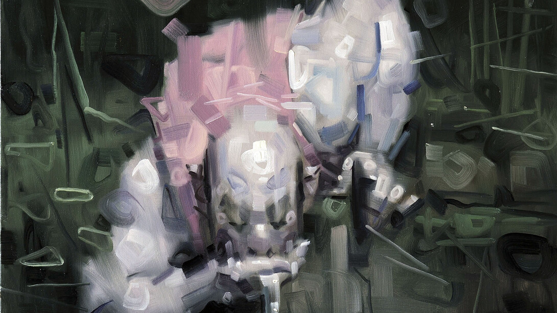 Wainer Vaccari, Sottoriva, dettaglio, 2014, olio su tela, 100 x 80 cm