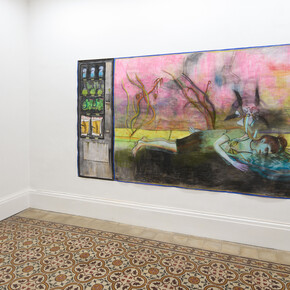 Varios artisti, Black bile and sunflowers, vista della mostra. Per gentile concessione di The Address