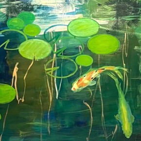 Sheldon Greenberg, After Monet (detail), 2025. Courtesy of Modernism Inc. 