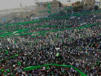 Protestos no Tahyr Square, Lybia (2011)