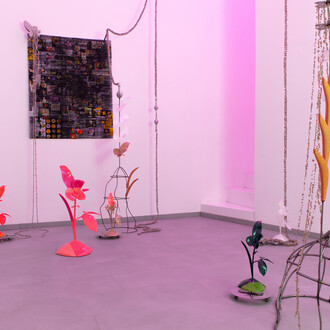 Zsuzsi Magyari, Inner stem, exhibition view. Courtesy of am projects. Photo by Mátyás Gyuricza