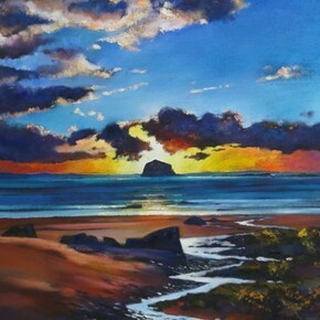 Davy Brown, Bass Rock Sunset