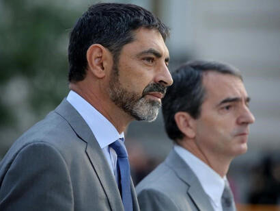 Josep Lluís Trapero, «major» de los Mossos d'Esquadra y en el punto de mira de la Fiscalía