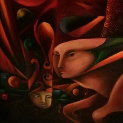 Detalle de obra perteneciente a la serie "Péndulos" de Juan Carlos Reyes Portilla