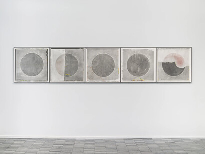 Amélie Bouvier, exhibition view of "Stars, don't fail me now!", Harlan Levey Projects, Brussels, 2025. Photo credit: Shivadas. Courtesy of the artist and Harlan Levey Projects