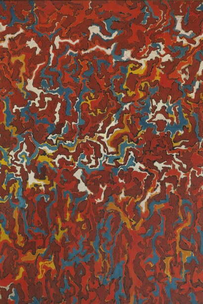 Luigi Boille, Ritmo continuo N. 2, 1960. Per gentile concessione della Fondazione Cassa di Risparmio di Foligno