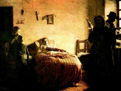 «El violinista enfermo», Cristóbal Rojas