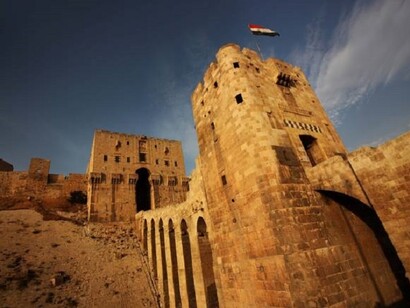 The citadel of Aleppo