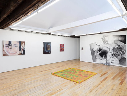 Various artists, Marooned, exhibition view. Courtesy of Uffner & Liu Gallery