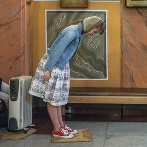 Carl De Keyzer’s ‘DPR Korea Grand Tour’ in Helmond. Courtesy of Magnum Photos