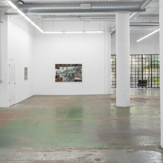 Daniel Pitín, Memories of a deserted island, exhibition view. Courtesy of Nicodim Gallery