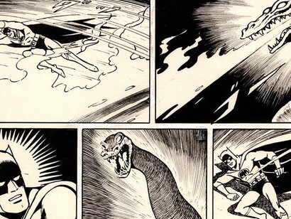 Bat-Manga! Courtesy of Society of Illustrators