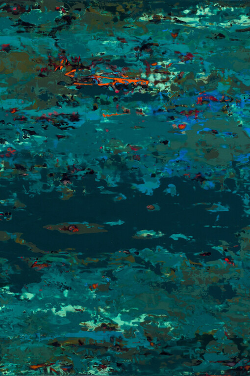 Frances Carlene, Fragments of landscape 908 (detail), 2025. Courtesy of Bitfactory Gallery