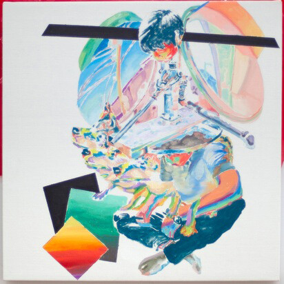 Yutaka Inagawa, Shoulder Oompj Kouros 1, 2014, 70 x 62 cm, oil on canvas