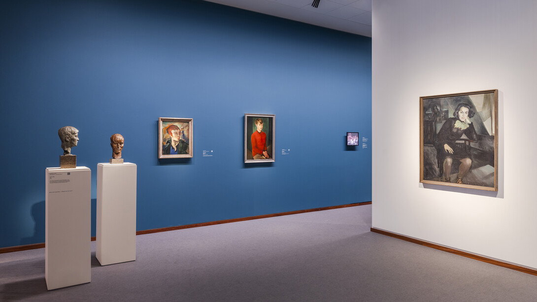 Verschiedene künstler, Ruin und rausch. Berlin 1910–1930, ausstellungsansicht. Mit freundlicher genehmigung der Neuen Nationalgalerie