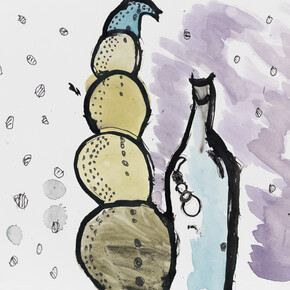 Student artwork, 3rd grade, PS 144, Queens, 2014. Photo: Kris McKay © 2014 Solomon R. Guggenheim Foundation