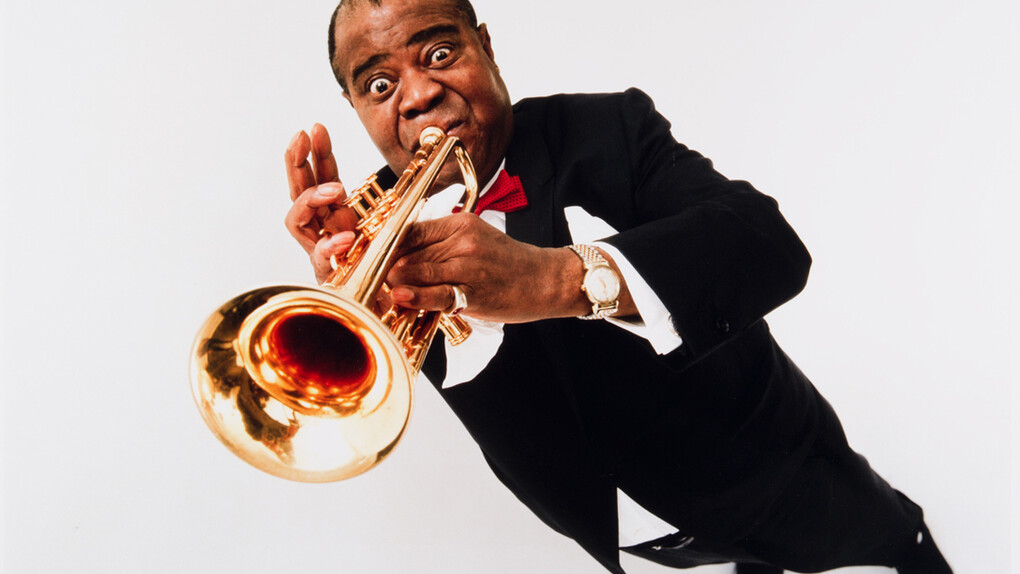 Philippe Halsman, Louis Armstrong, 1966, Archives Philippe Halsman. © 2015 Philippe Halsman Archive / Magnum Photos