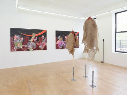 Daniele Milvio, Exhibition view. Courtesy of Downs & Ross