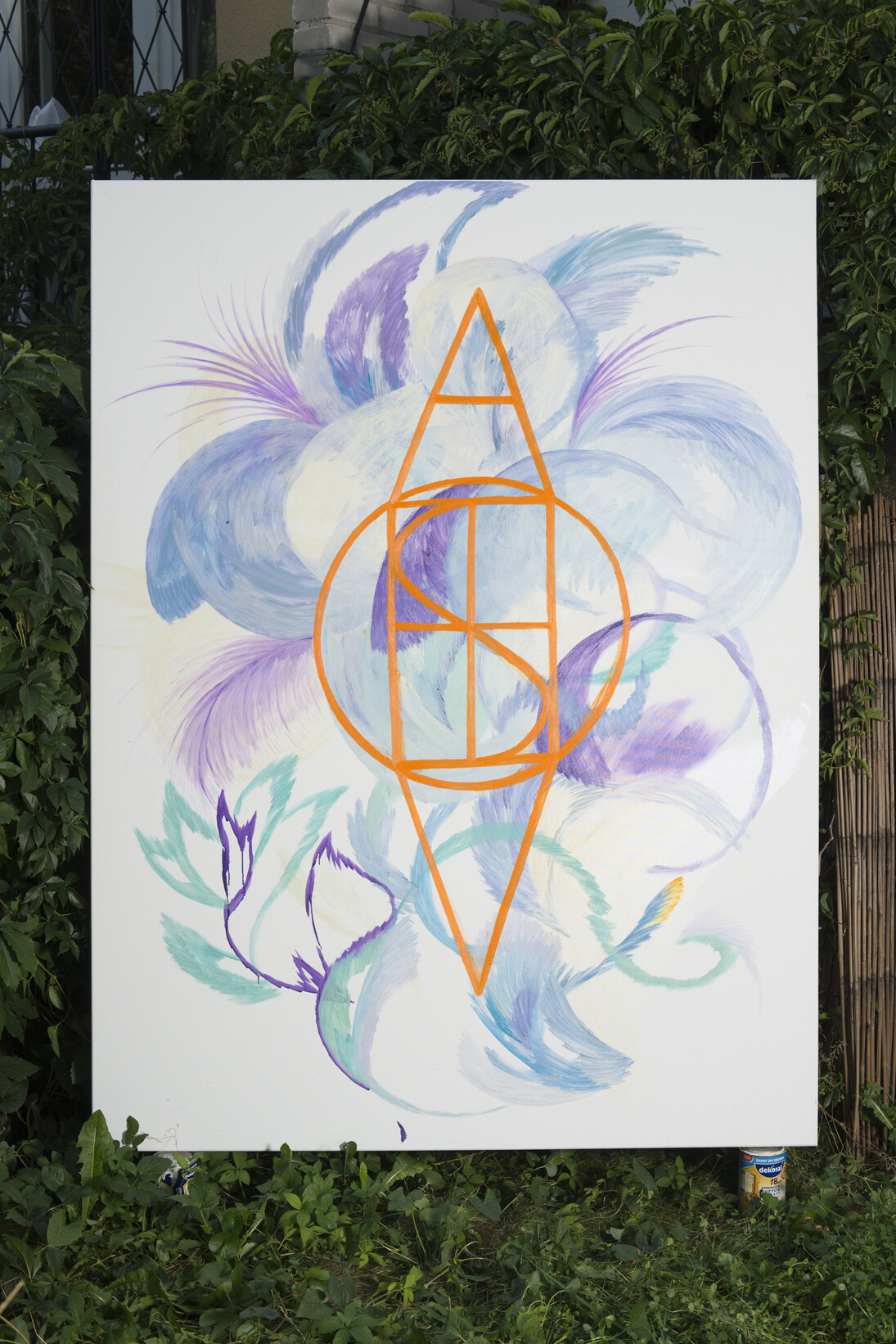 Agnieszka Brzeżańska, LASIFUVEO , 2015, oil on canvas, 200 × 150 cm © the artist, Courtesy of Marlborough Contemporary. Photo: Szymon Roginski