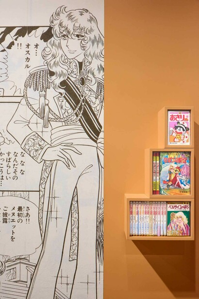 Girl meets manga, ausstellungsansicht. Mit freundlicher genehmigung des Museum für angewandte Kunst