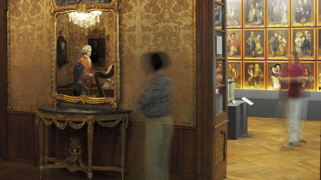 A glance around the exhibition “Glory and decline of the Ancien Régime”
© Bernisches Historisches Museum, Bern. Photograph Christine Moor