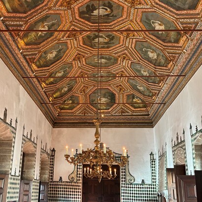 La Sala dei Cigni nel Palácio da Vila, Sintra, Portogallo. Foto di Flavius Roversi