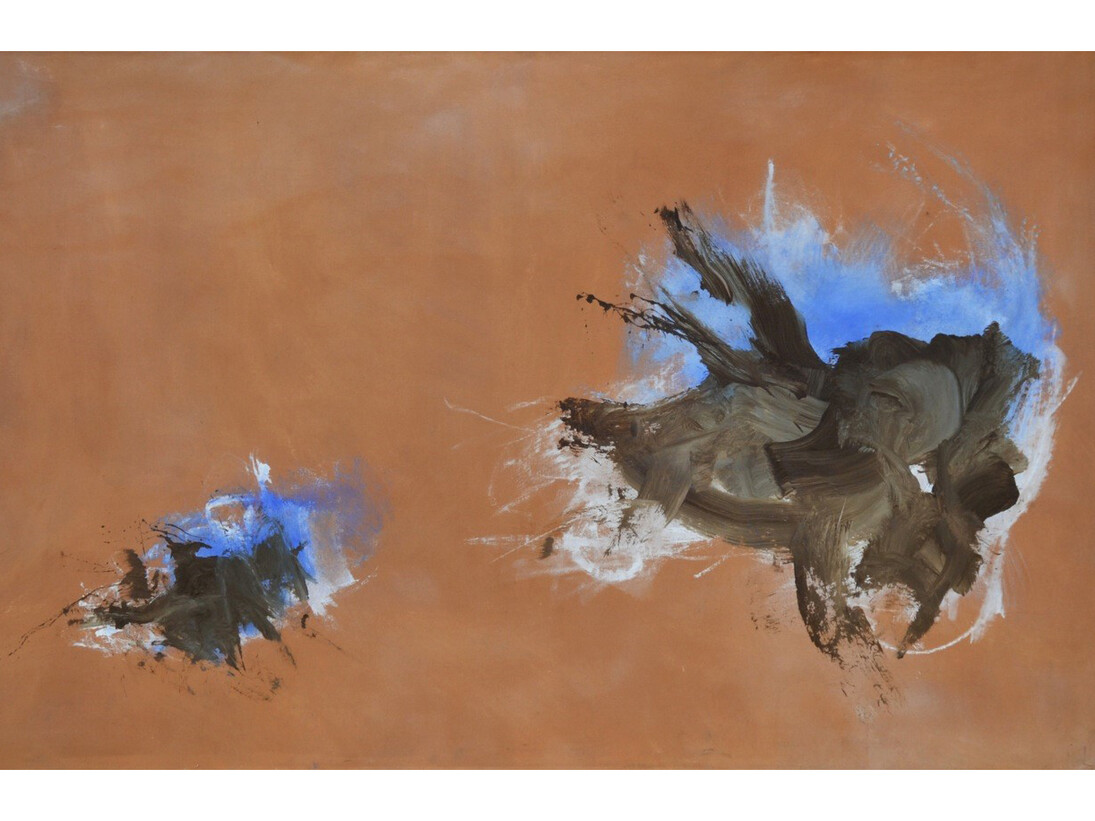 Cleve Gray, Continuance #1, 1995, Acrylic on canvas, 60 x 80 inches